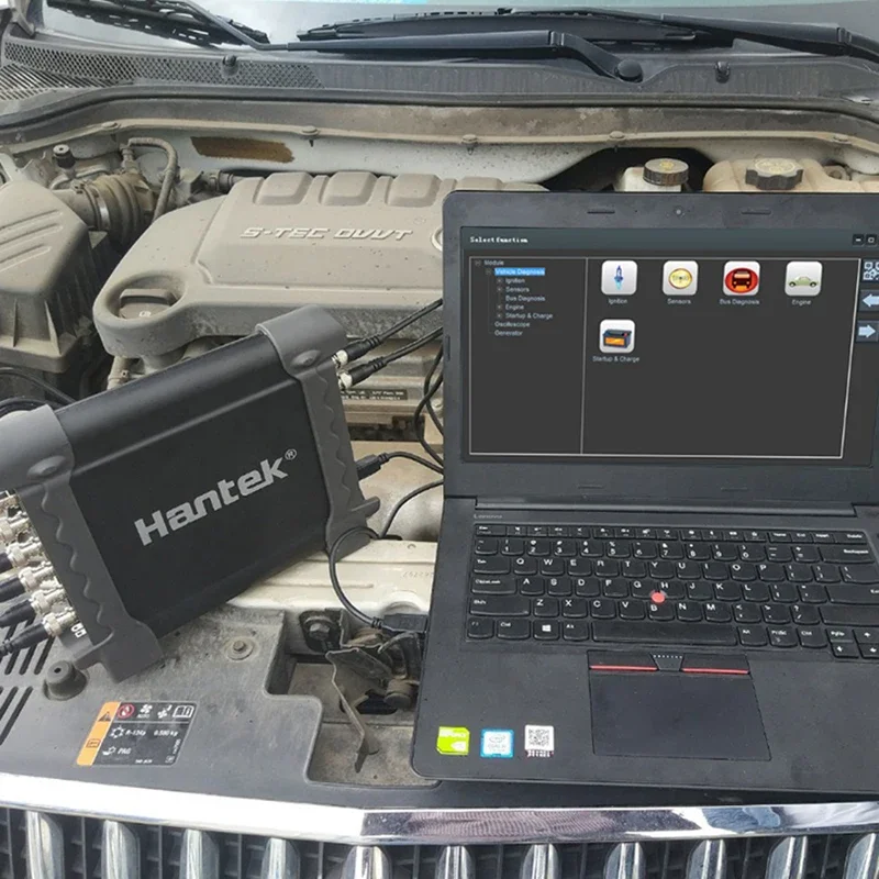 Signal Generator Spectrum Analyzer - جهاز قياس الإشارة الكهربائية للسيارات Hantek