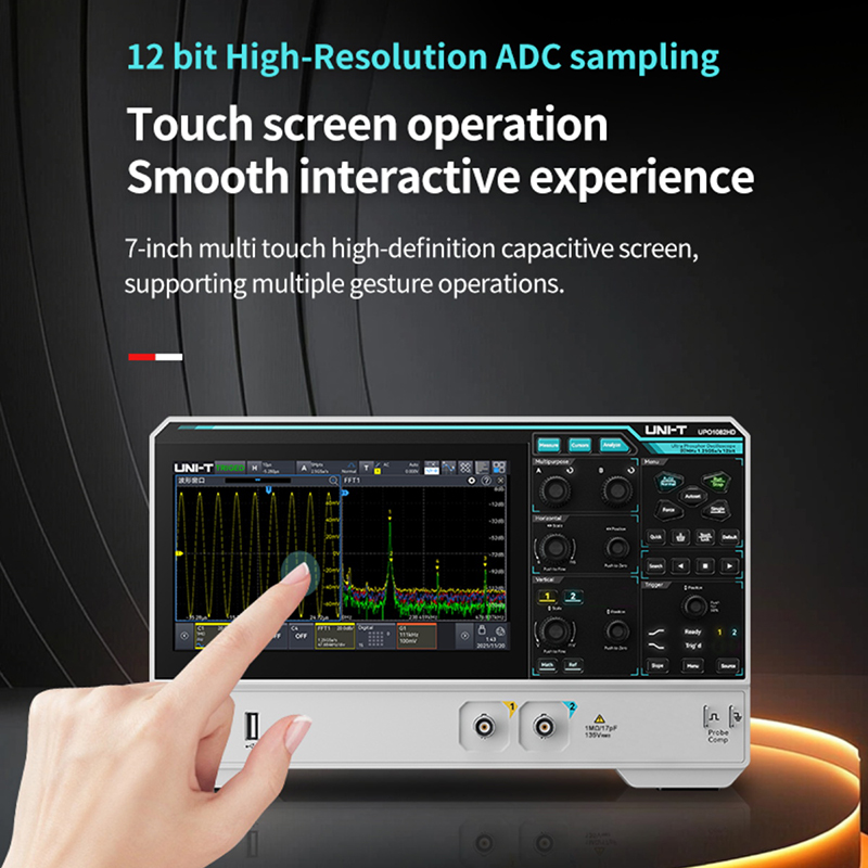 جهاز راسم الذبذبات UNI-T UPO11 - مراجعة Signal Generator Spectrum Analyzer وسعره
